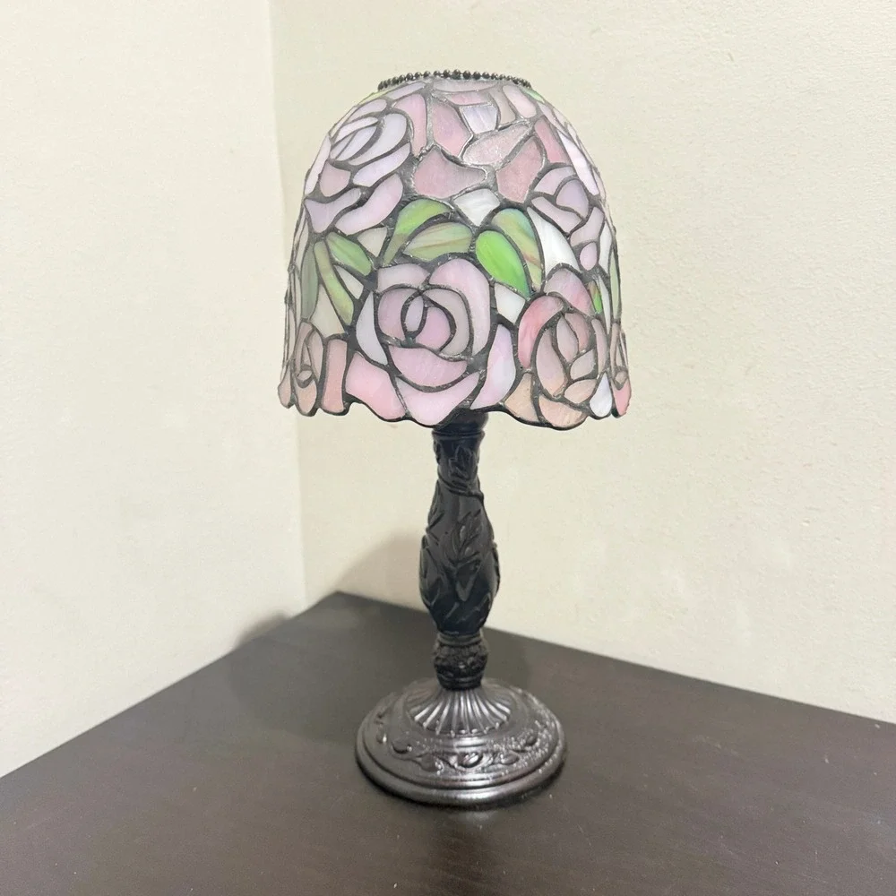 PartyLite Stained Glass Pink 